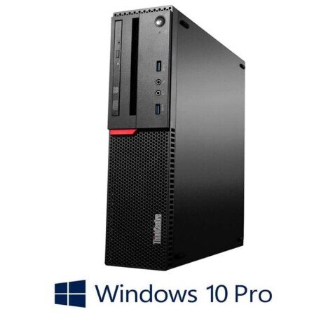 Calculatoare Lenovo ThinkCentre M700 SFF, Quad Core i5-6400, 8GB, Win 10 Pro